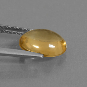 2,65 ctw natürlicher Gold Citrin, Oval Schliff, Transparent