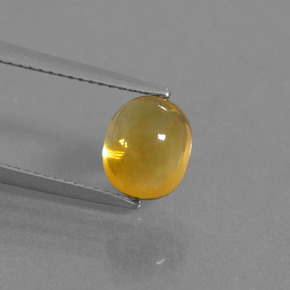 2,48 ctw natürlicher Gold Citrin, Oval Schliff, Transparent