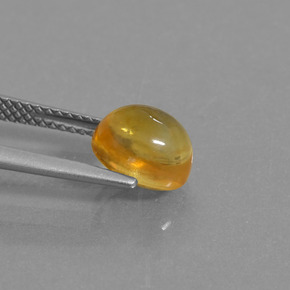 2,48 ctw natürlicher Gold Citrin, Oval Schliff, Transparent
