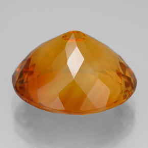 13,96 ctw natürlicher orangefarbener Citrin, Oval Schliff, VVS