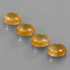 12.23 ct natürliche Medium Orange  Citrin-Edelsteine, Oval Schliff, Transparent