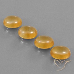 12.11ctw Natürlicher Medium-Light Orange-Gold  Citrin, Oval, Transparent