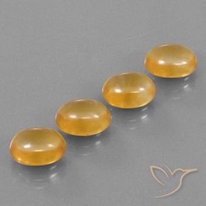 12.11 ct natürliche Medium-Light Orange-Gold  Citrin-Edelsteine, Oval, Transparent