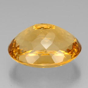 37,07 ctw natürlicher Gold Citrin, Oval Schliff, VVS