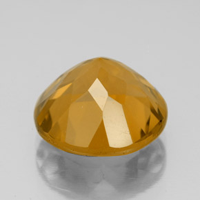 5,52 ctw natürlicher Gold Citrin, Rundschliff, VVS