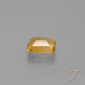 9,17 ctw natürlicher Orange-Gold Citrin, Oktagonschliff, VS
