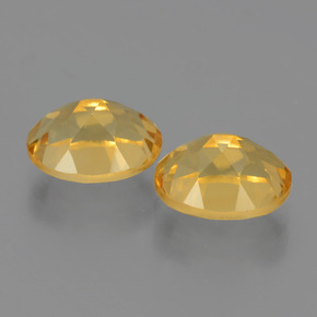  ct natürliche Gold Citrin-Edelsteine, Oval Schliff, VVS
