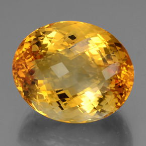 47,50 ctw natürlicher Gold Citrin, Oval Schliff, VVS
