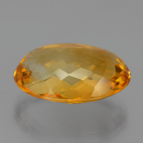 15,93 ctw natürlicher goldener Citrin, Oval Schliff, VVS