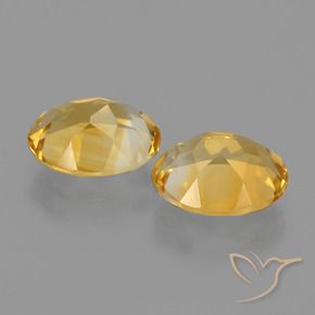 3.26 ct natürliche Mittleres Gold Citrin-Edelsteine, Oval, VVS-VS
