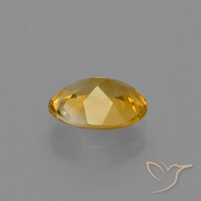 1,40 ctw natürlicher goldener Citrin, Oval Schliff, VVS-VS