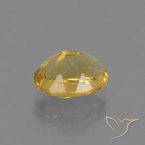 9,17 ctw natürlicher Golden Citrin, Oval, VS