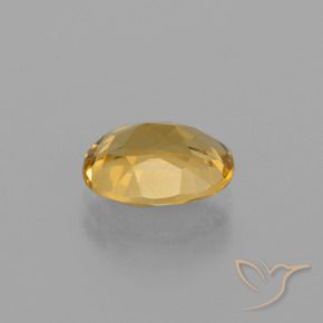 9,17 ctw natürlicher Golden Citrin, Oval, VS