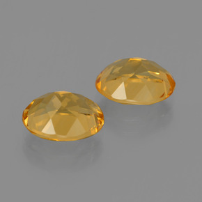  ct natürliche Gold Citrin-Edelsteine, Oval Schliff, VVS