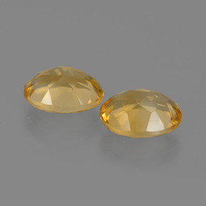 3.44 ct natürliche Golden Citrin-Edelsteine, Oval Schliff, VS