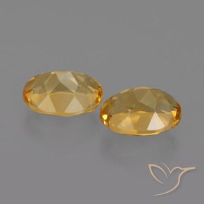 3.61 ct natürliche Golden Citrin-Edelsteine, Oval, VVS-VS