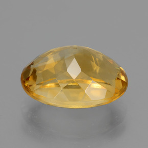 4,60 ctw natürlicher goldener Citrin, Oval Schliff, VVS
