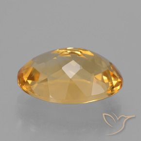 9,17 ctw natürlicher Mittelhelles Gold Citrin, Oval, VVS-VS