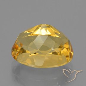 9,17 ctw natürlicher Golden Citrin, Oval, VVS