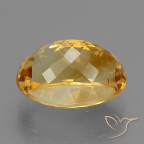 9,17 ctw natürlicher Tiefes Orange-Gold Citrin, Oval, VVS