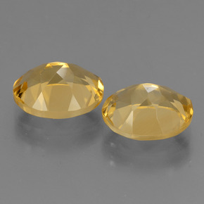 5.12 ct natürliche Golden Citrin-Edelsteine, Oval Schliff, VVS