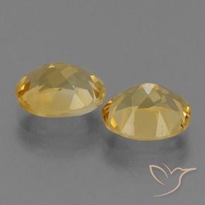 4.79 ct natürliche Mittelgold Citrin-Edelsteine, Oval, VVS