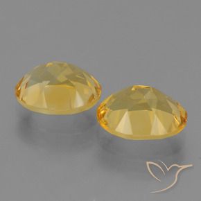 4.94 ct natürliche Golden Citrin-Edelsteine, Oval, VVS