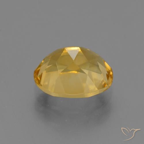 9,17 ctw natürlicher gold-orange Citrin, Oval, VVS