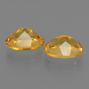 4.80 ct natürliche Dunkelgolden Citrin-Edelsteine, Oval Schliff, VVS