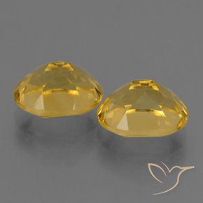 5.12 ct natürliche Mittelgold Citrin-Edelsteine, Oval, VVS-VS