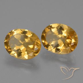 4.72 ct natürliche Golden Citrin-Edelsteine, Oval, VVS-VS