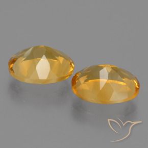 4.72 ct natürliche Golden Citrin-Edelsteine, Oval, VVS-VS