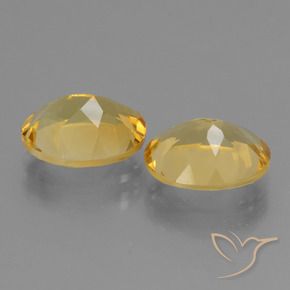 4.33 ct natürliche Golden Citrin-Edelsteine, Oval, VS