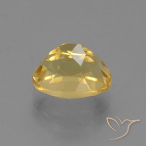 9,17 ctw natürlicher gold-orange Citrin, Oval, VVS