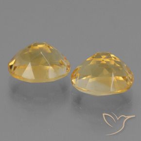 5.77 ct natürliche Mittelgold Citrin-Edelsteine, Oval, VVS