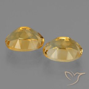 5.25 ct natürliche Dunkelgolden Citrin-Edelsteine, Oval, VVS
