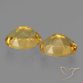 5.40 ct natürliche Mittelgold Citrin-Edelsteine, Oval, VVS