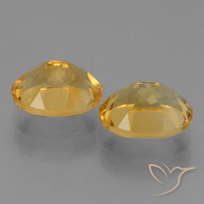 5.33 ct natürliche Helles Gold Citrin-Edelsteine, Oval, VVS