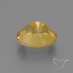 9,17 ctw natürlicher gold-orange Citrin, Oval, VS