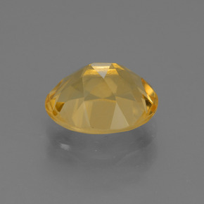 2,50 ctw natürlicher goldener Citrin, Oval Schliff, VVS