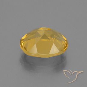 9,17 ctw natürlicher gold-orange Citrin, Oval, VS