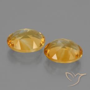 4.81 ct natürliche Mittelhelles Gold Citrin-Edelsteine, Oval, VVS-VS