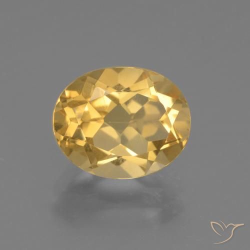 2.48ct Natürlicher Golden Citrin, Oval, VS