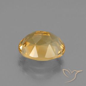 9,17 ctw natürlicher Mittel-Dunkelgold Citrin, Oval, VVS