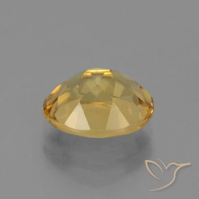 9,17 ctw natürlicher gold-orange Citrin, Oval, VVS-VS