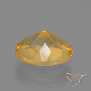 9,17 ctw natürlicher Helles Gold Citrin, Oval, VS