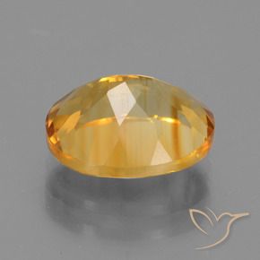 9,17 ctw natürlicher Tiefes Orange-Gold Citrin, Oval, VVS-VS