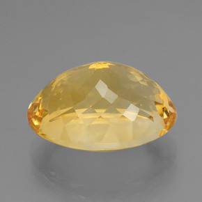 16,78 ctw natürlicher goldener Citrin, Oval Schliff, VVS