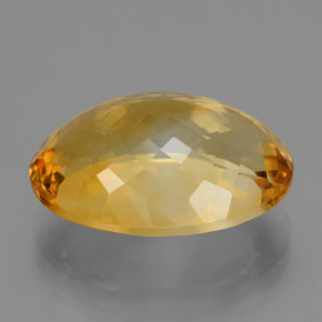 16,41 ctw natürlicher goldener Citrin, Oval Schliff, VVS