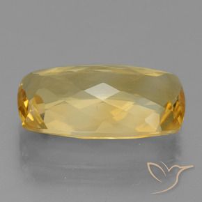 9,17 ctw natürlicher Mittel-Dunkelgold Citrin, Kissen, VVS